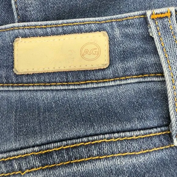 AG-ED Denim Jeans Women's 26R The Farrah Skinny Blue Adriano Goldschmied Preppy