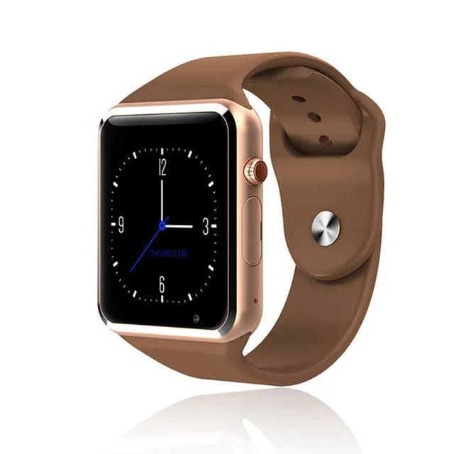 Bluetooth Smart Watch Sport Support Call Music 2G With SIM TF with Smart Camera  for Android PK iwo 8 DZ09 GT06