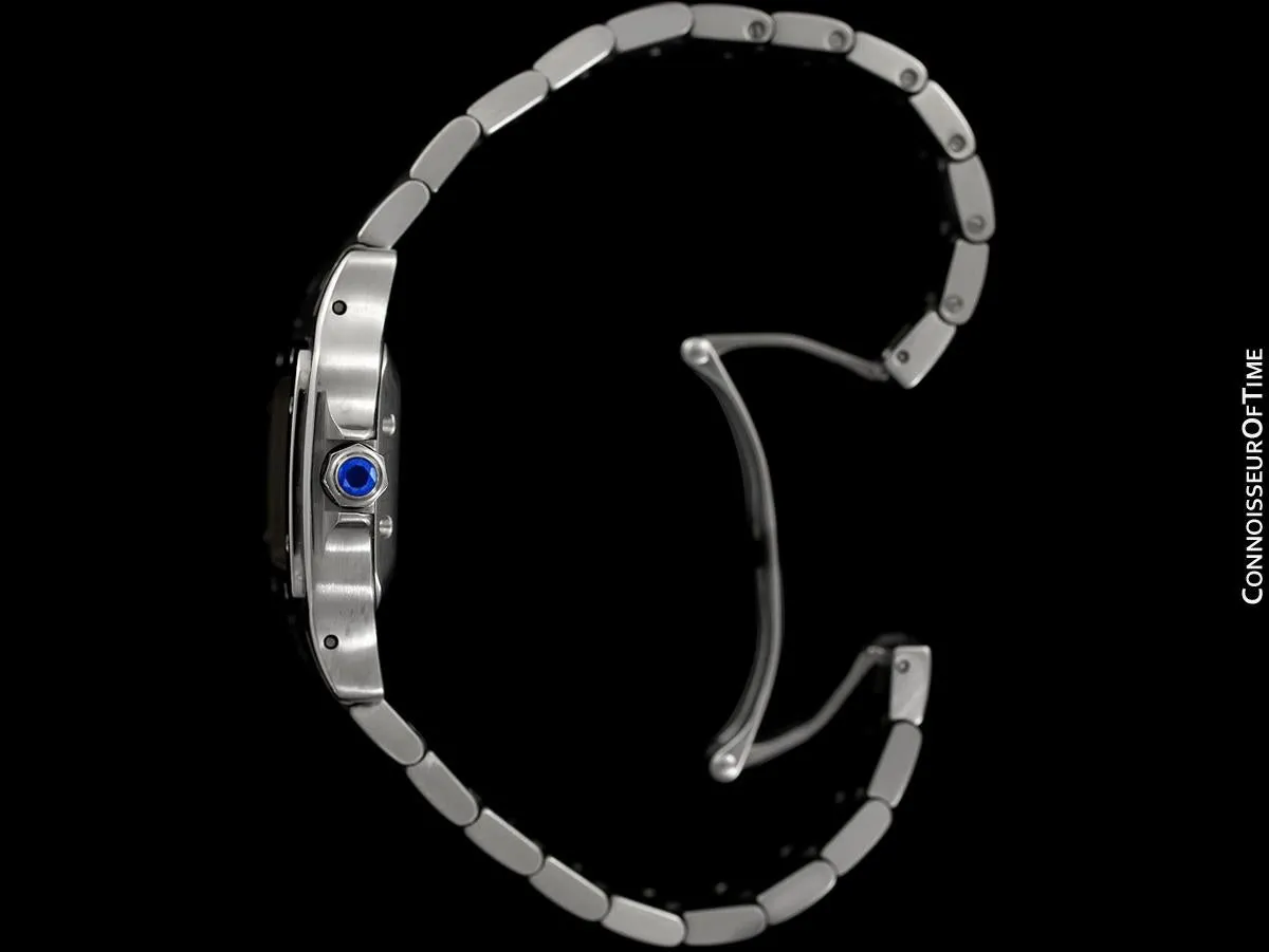 Cartier Santos Ladies Automatic Watch with Date - Stainless Steel