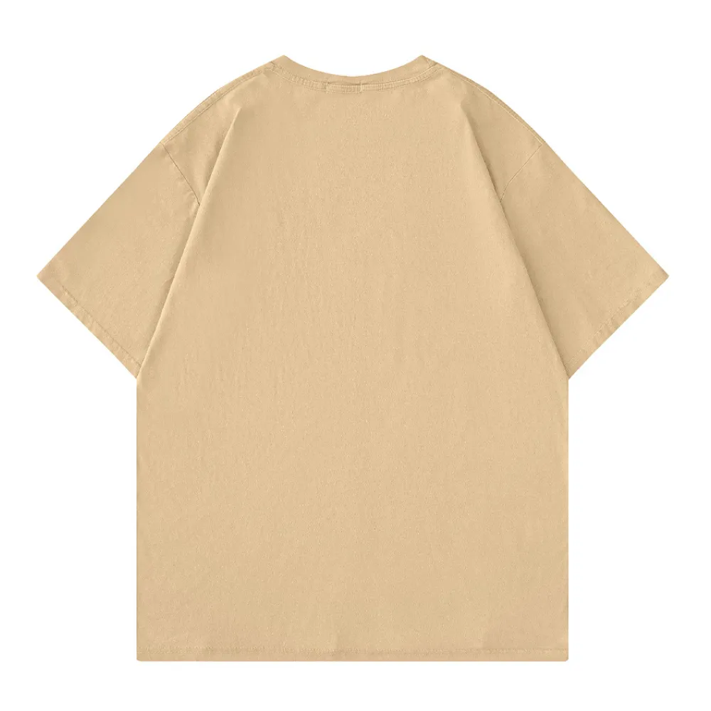 Cartoon Spider Letter Print T-shirt