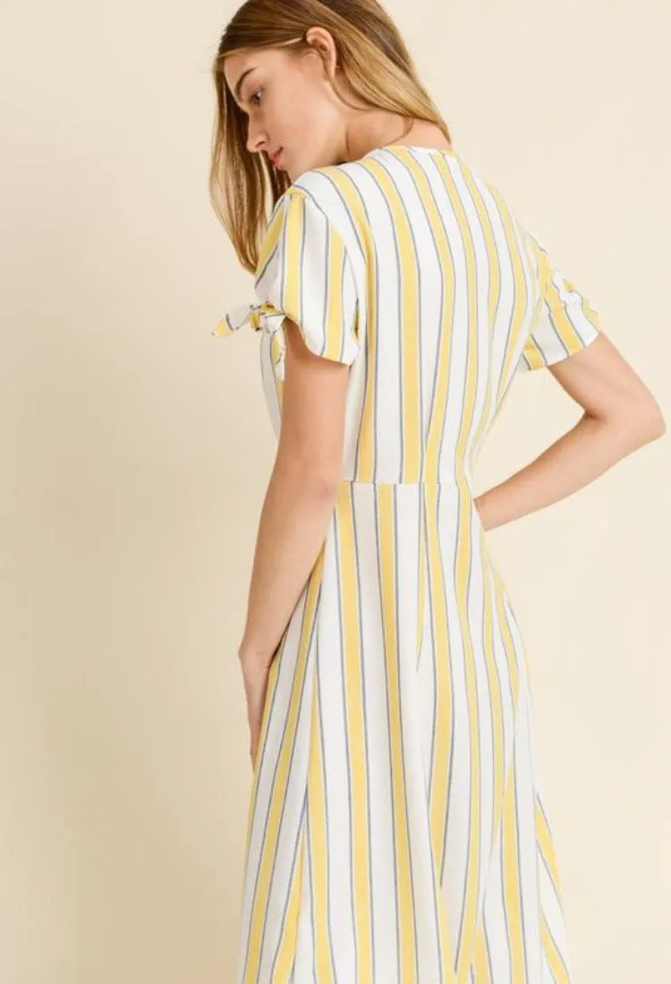 Danielle Stripe Dress-Final Sale