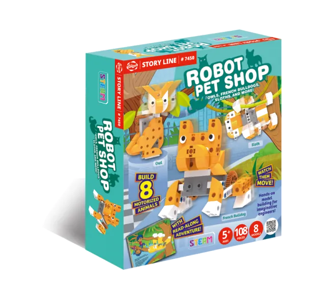 Gigo Story Line Robot Pet Shop