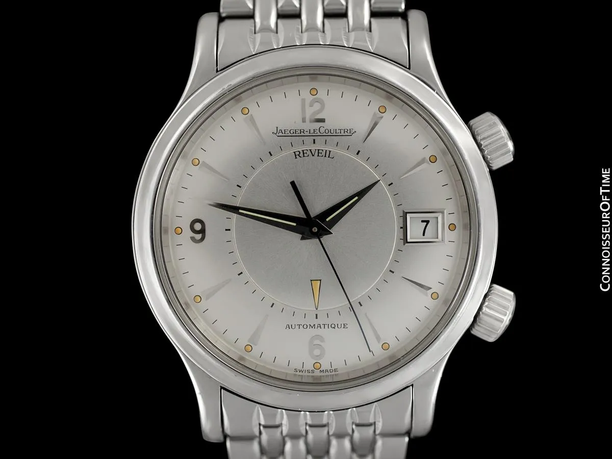 Jaeger-LeCoultre Memovox Reveil Master Control Mens Watch, Stainless Steel - Q141897