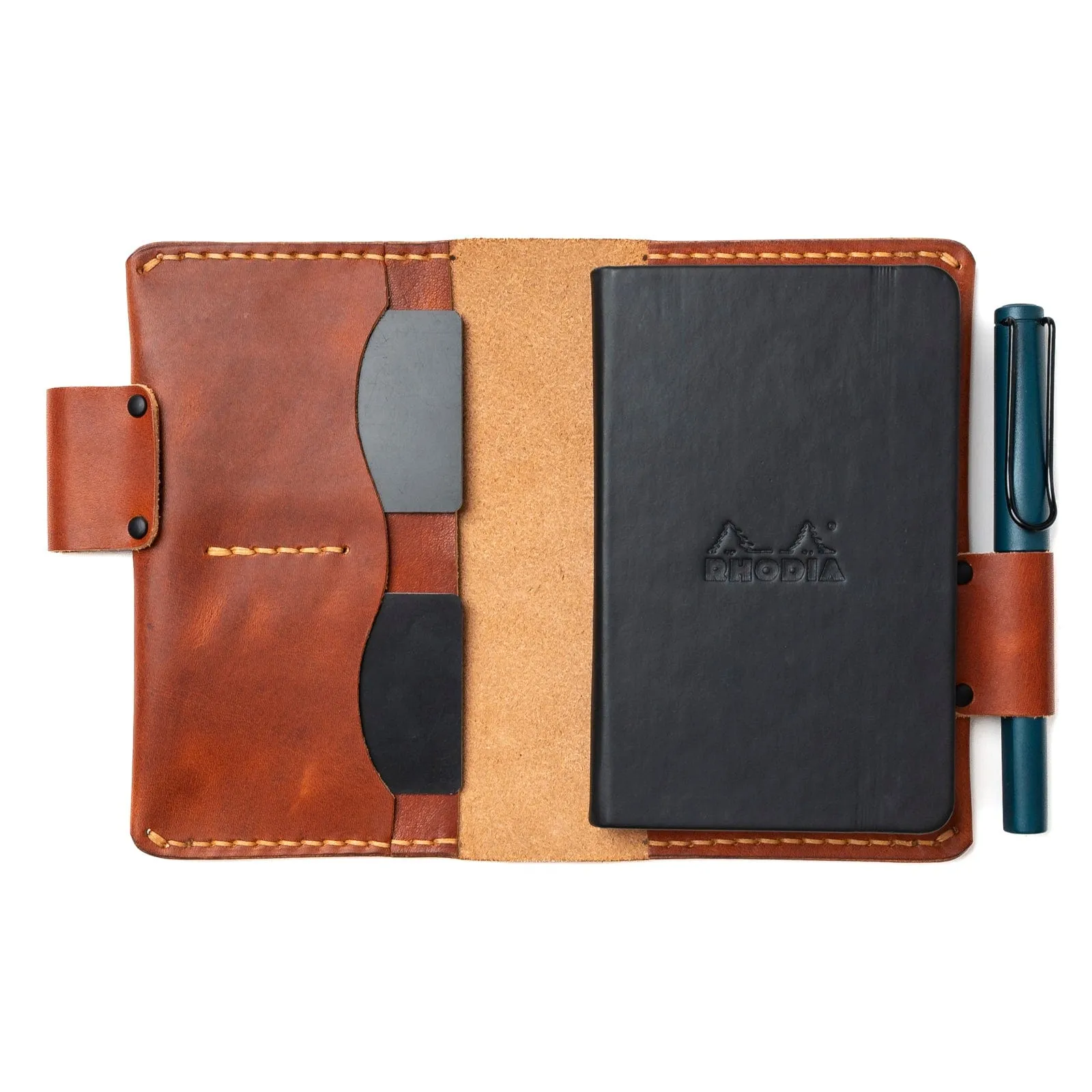 Leather Rhodia A6 Cover