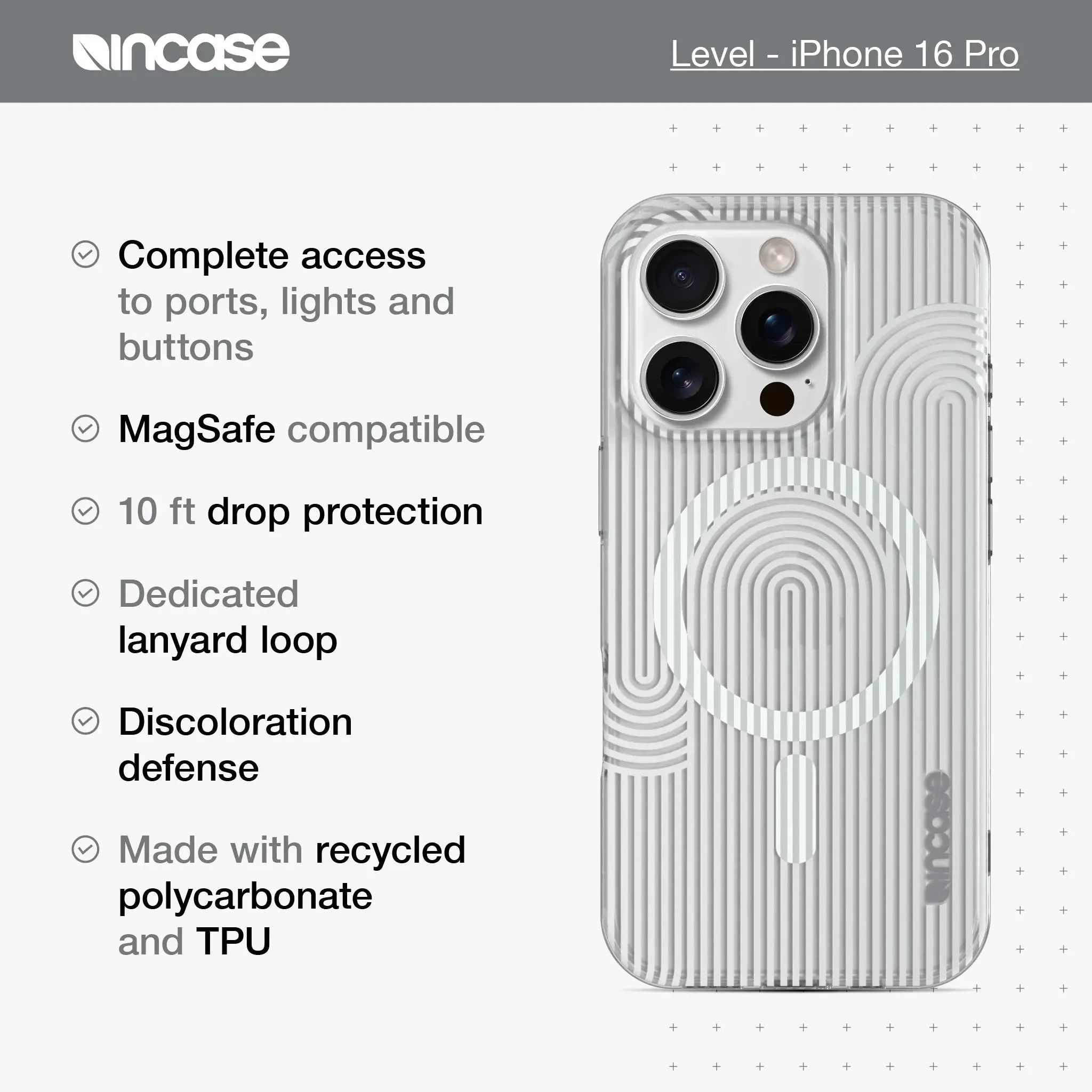 Level Case with MagSafe for iPhone 16 Pro