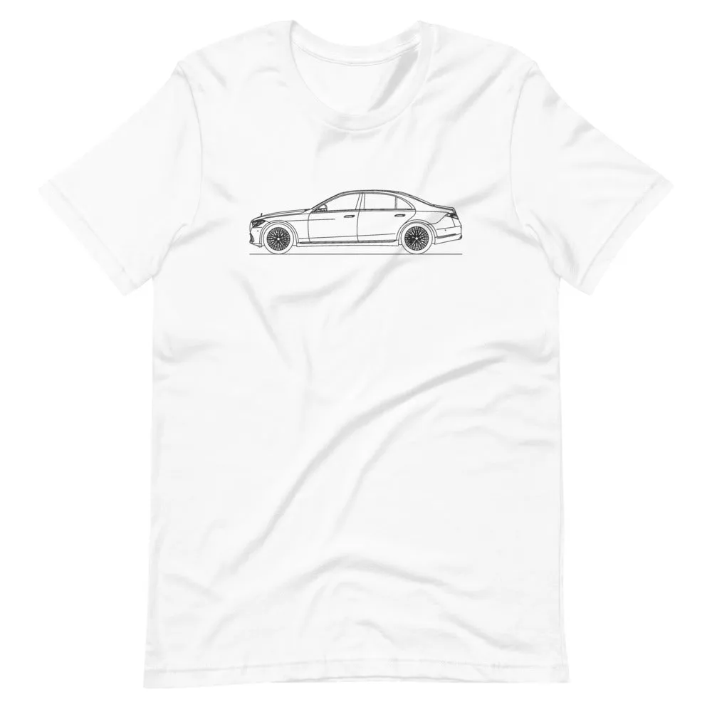 Mercedes-Benz S 500 W223 silhouette T-shirt