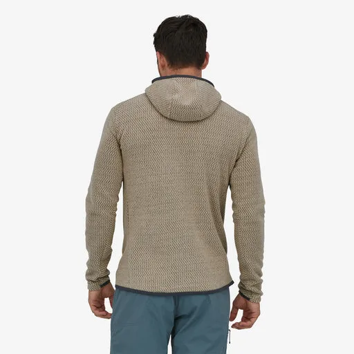 Patagonia M's R1® Full Zip Hoody- Oar Tan
