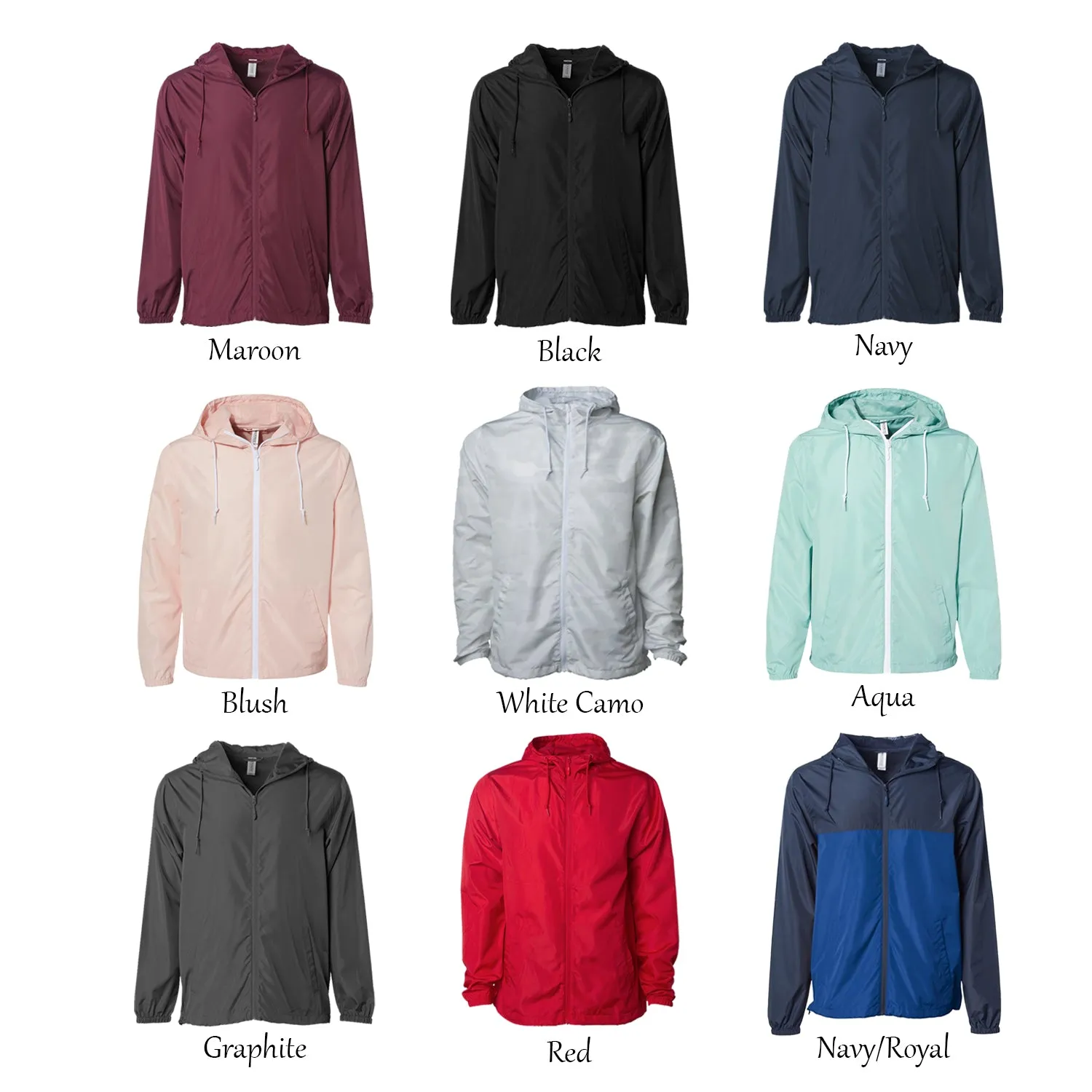Pi Beta Phi Lightweight Windbreaker Jacket
