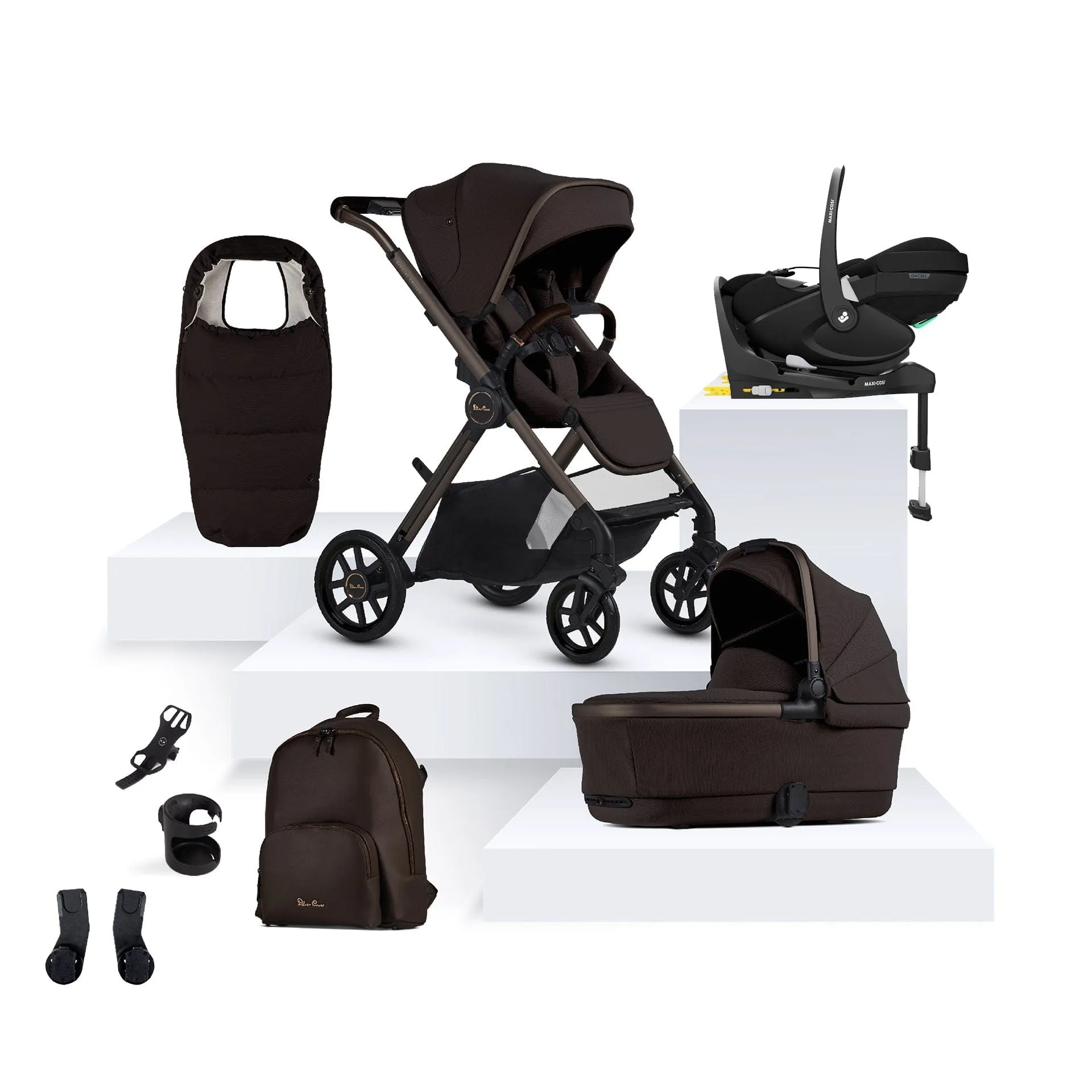Silver Cross Reef 2 Special Edition Maxi-Cosi Travel System - Ganache