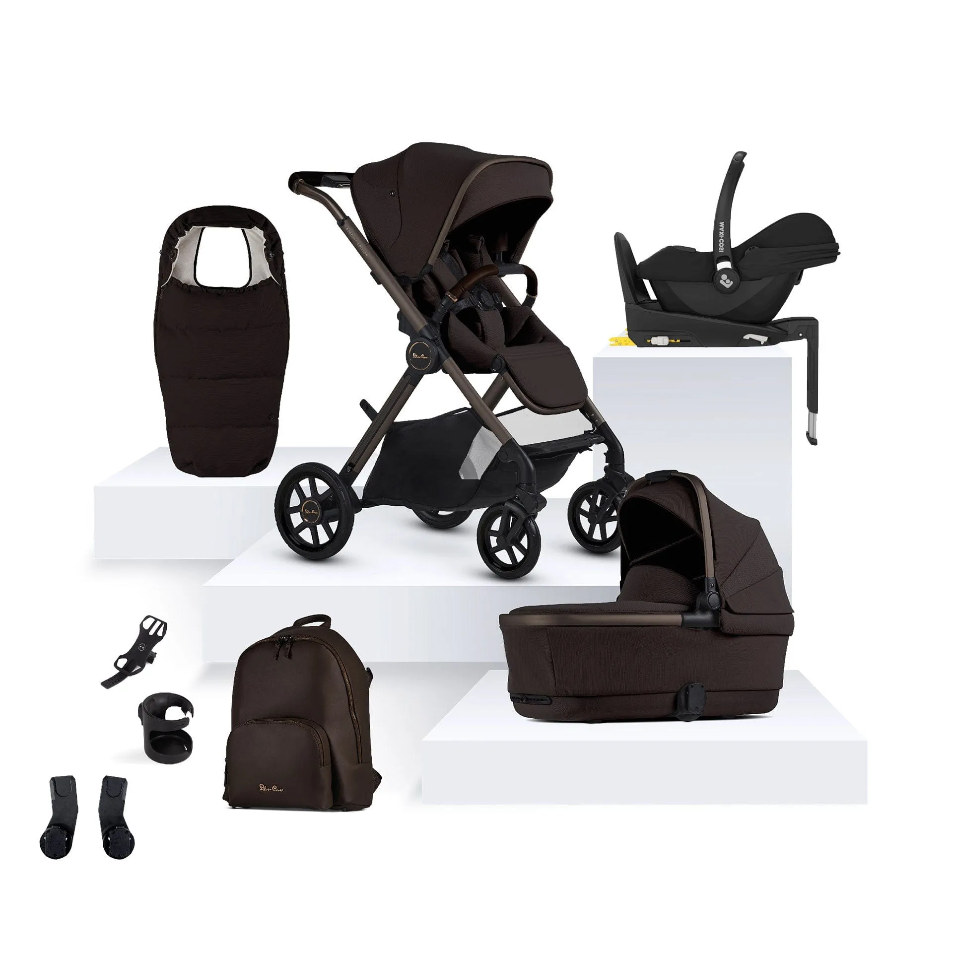 Silver Cross Reef 2 Special Edition Maxi-Cosi Travel System - Ganache