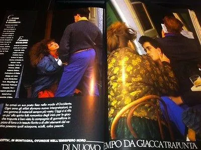 VOGUE Magazine Italia November 1981 NANCY DEWEIR Joan Severance ANDIE MACDOWELL Bruce Weber